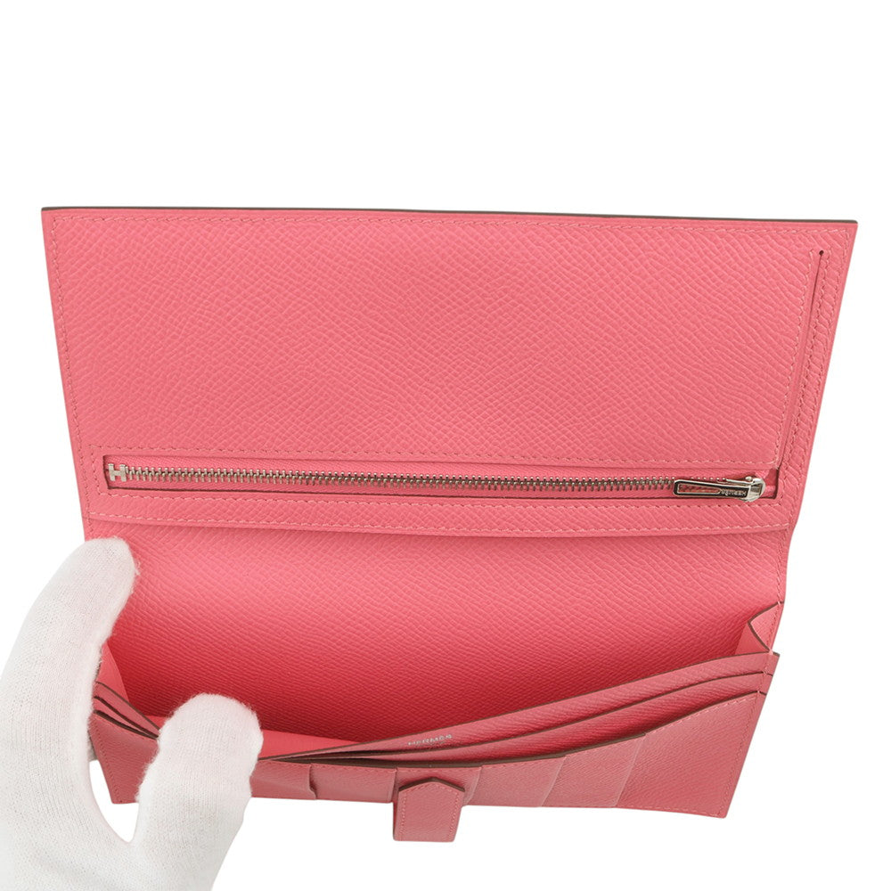 HERMES Beansufla Rose Azalee Epsom