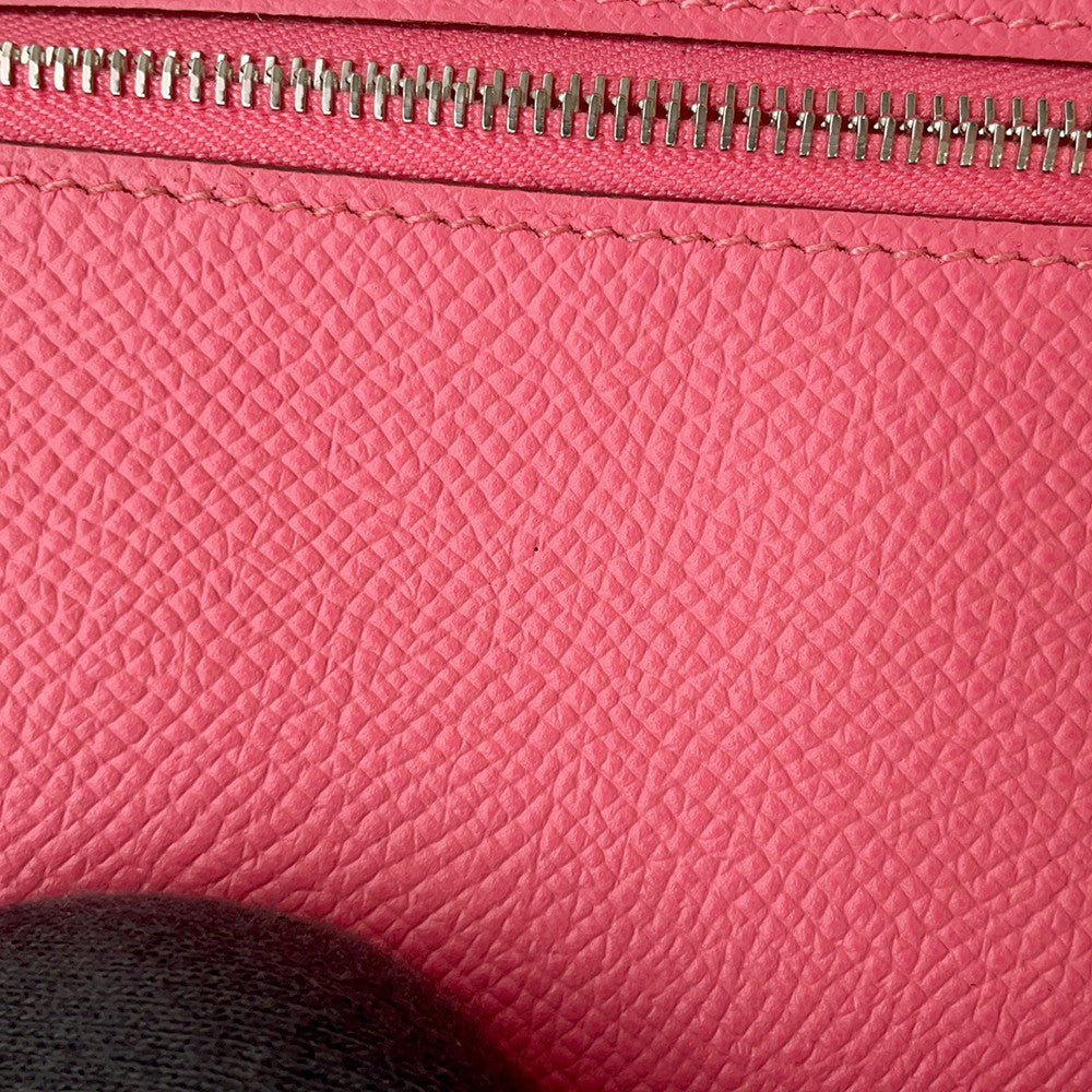 HERMES Beansufla Rose Azalee Epsom