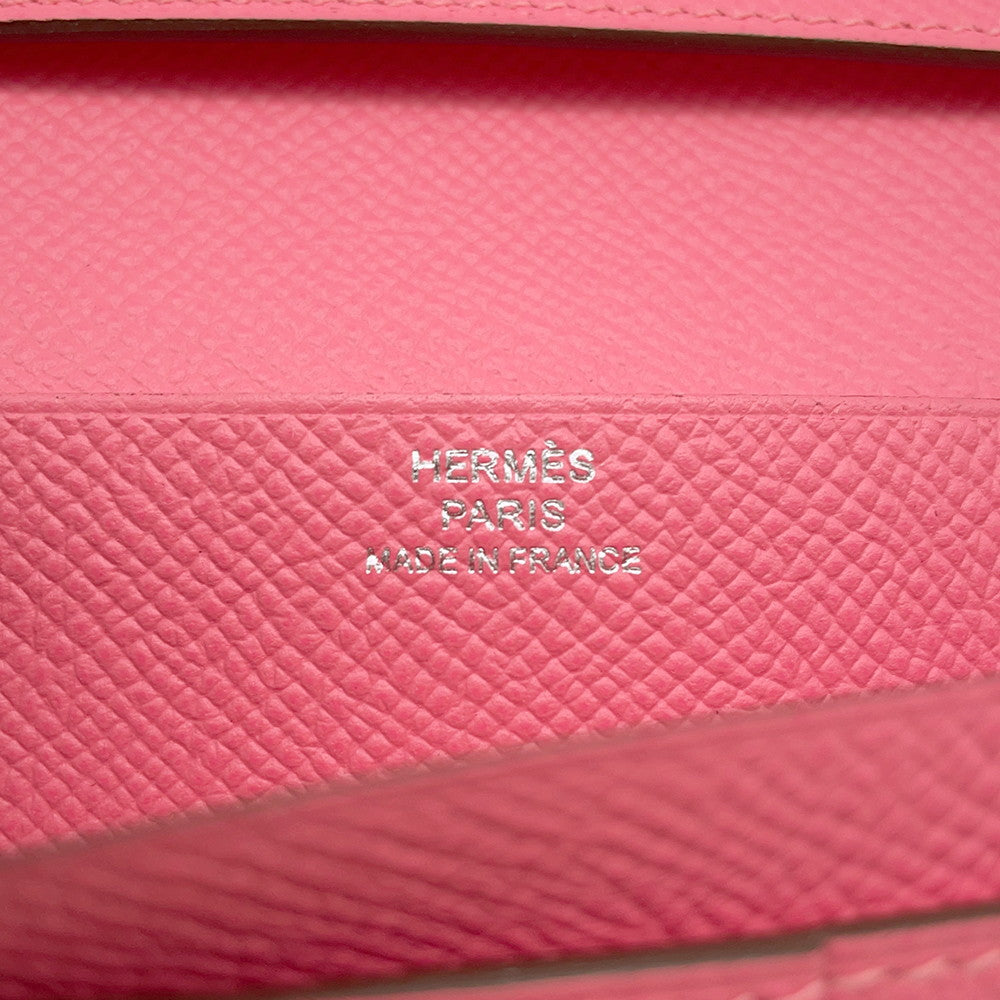 HERMES Beansufla Rose Azalee Epsom