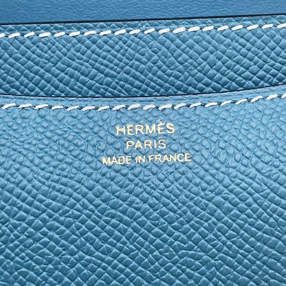 HERMES Constance3 Miroir New Blue Jean Epsom Size Mini