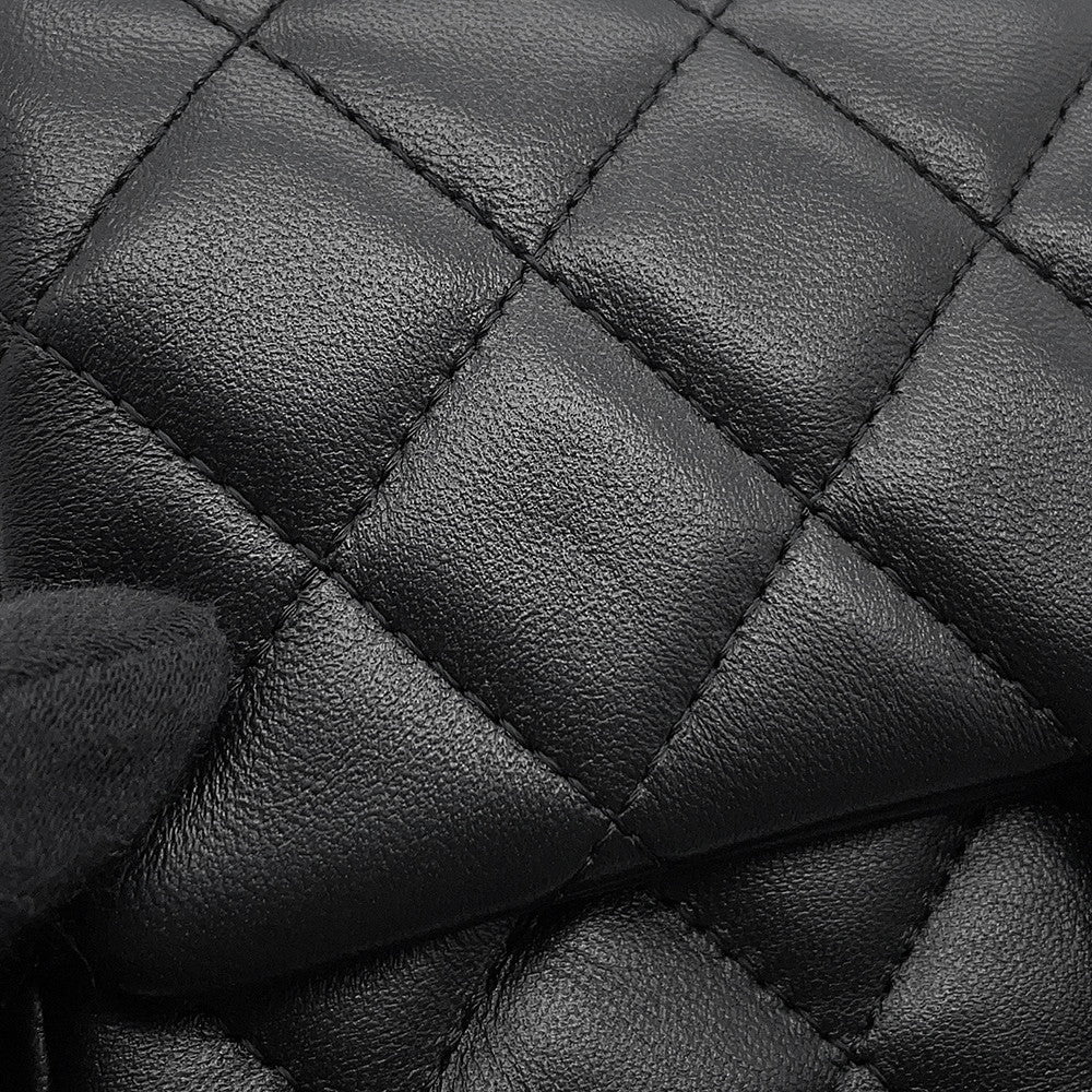 CHANEL Matelasse BlackA69900 Lambskin Size Mini
