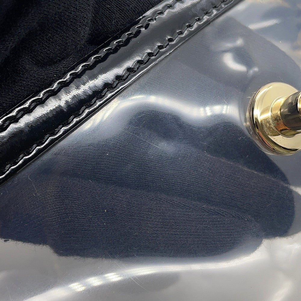 CHANEL Shoulder Transparent/BlackA67557 Plastics Size Mini
