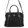 PRADA 2WAYHandbag Black1BB912 Nylon Leather