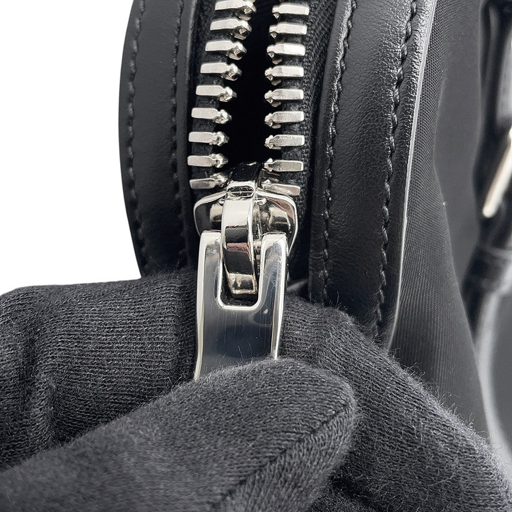 PRADA 2WAYHandbag Black1BB912 Nylon Leather