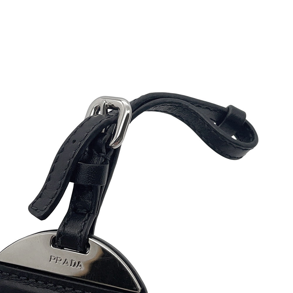 PRADA 2WAYHandbag Black1BB912 Nylon Leather