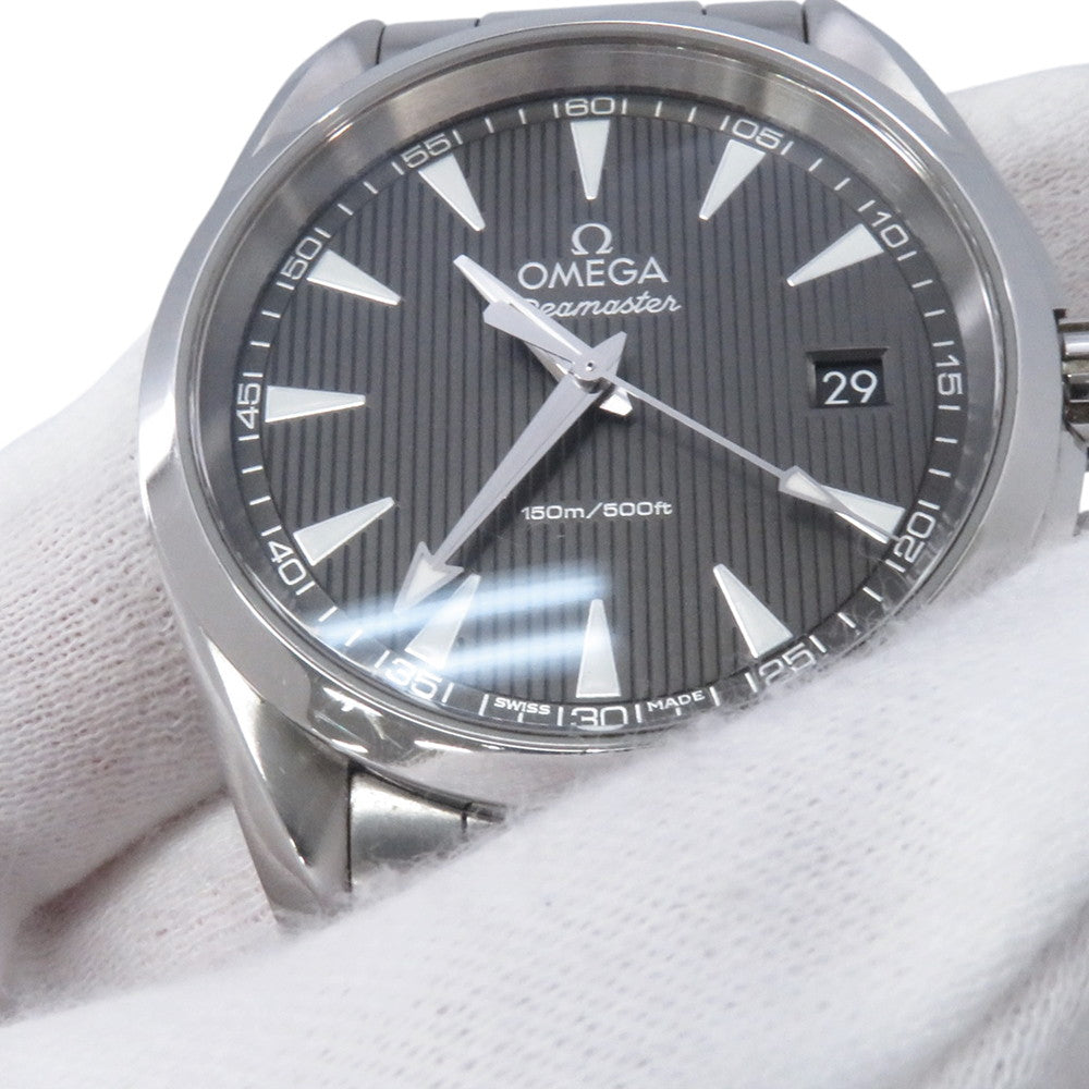 OMEGA Seamaster Aqua Terra 150M W38.5mm Stainless Steel Gray Dial231.10.39.60.06.001