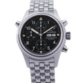 IWC Doppel Chronograph W42mm Stainless Steel Black DialIW371319