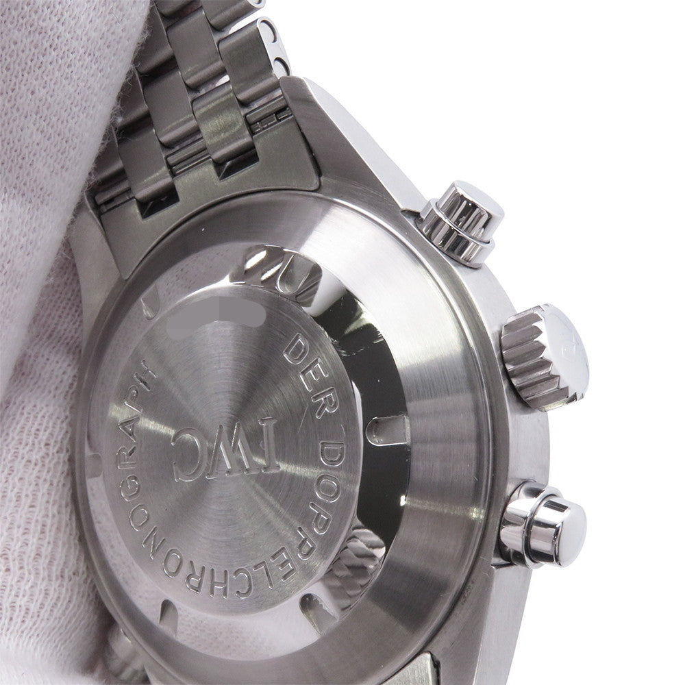 IWC Doppel Chronograph W42mm Stainless Steel Black DialIW371319