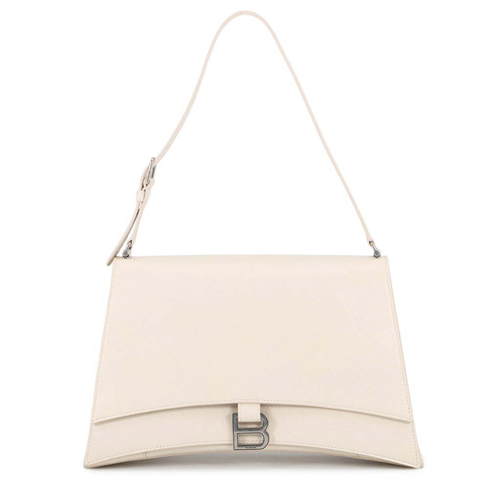 BALENCIAGA Crash Sling Bag Ivory765466 Leather Size Medium