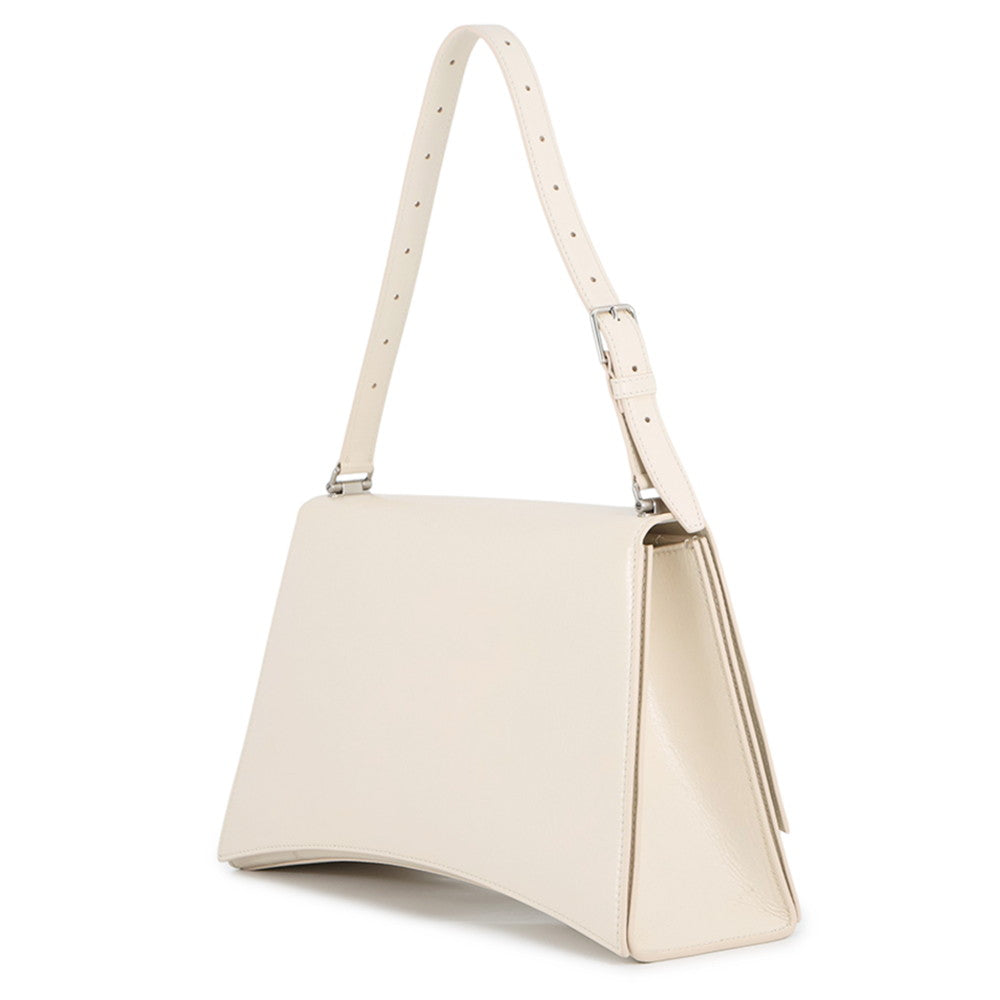 BALENCIAGA Crash Sling Bag Ivory765466 Leather Size Medium