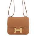 HERMES Constance 3 Miroir Gold Epsom Size Mini