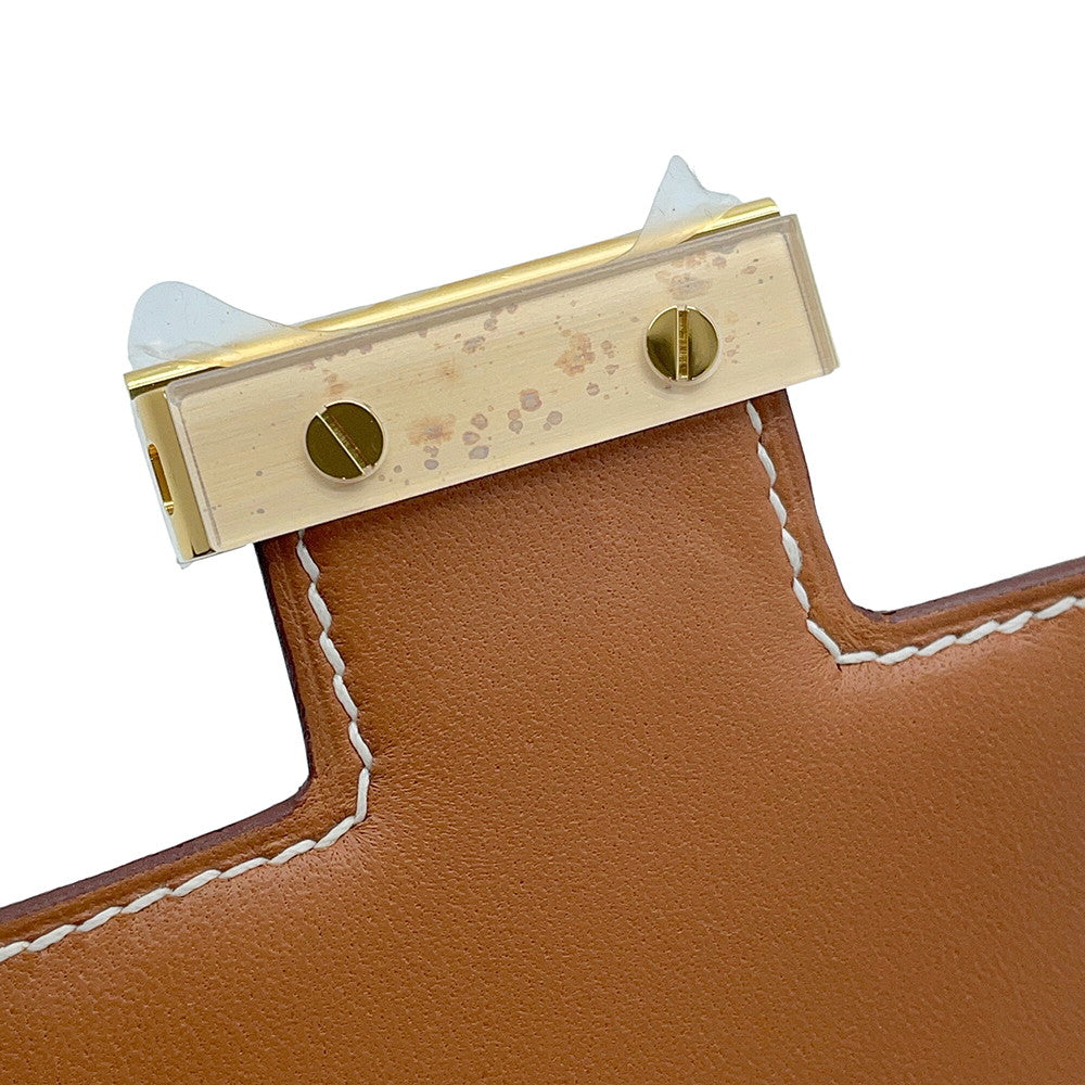 HERMES Constance 3 Miroir Gold Epsom Size Mini