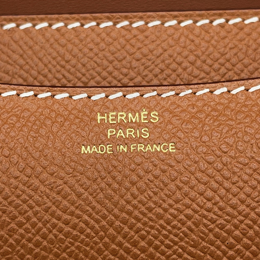 HERMES Constance 3 Miroir Gold Epsom Size Mini