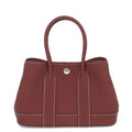 HERMES Neo Garden Rouge H Negonda Leather Size 23
