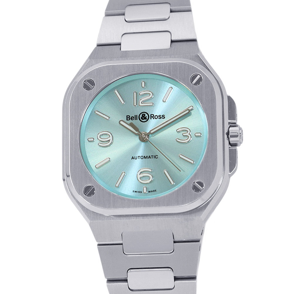 Bell&Ross BR-05 36 mm Ice Blue Steel W36mm Stainless Steel Ice blue DialBR05A-S-BU-ST/SST