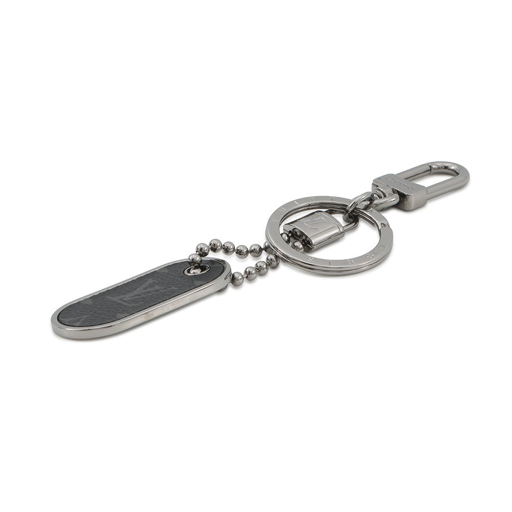 LOUIS VUITTON Porte Cles Tab NoirM63618 Monogram Eclipse