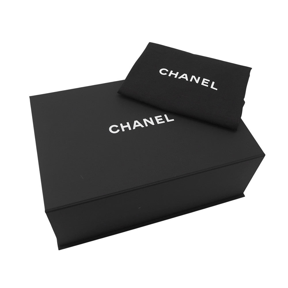 CHANEL Matelasse Single Flap ChainShoulder Bag BlackAS5863 Leather