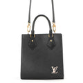 LOUIS VUITTON Sac Plat NoirM58660 Epi Leather Size BB