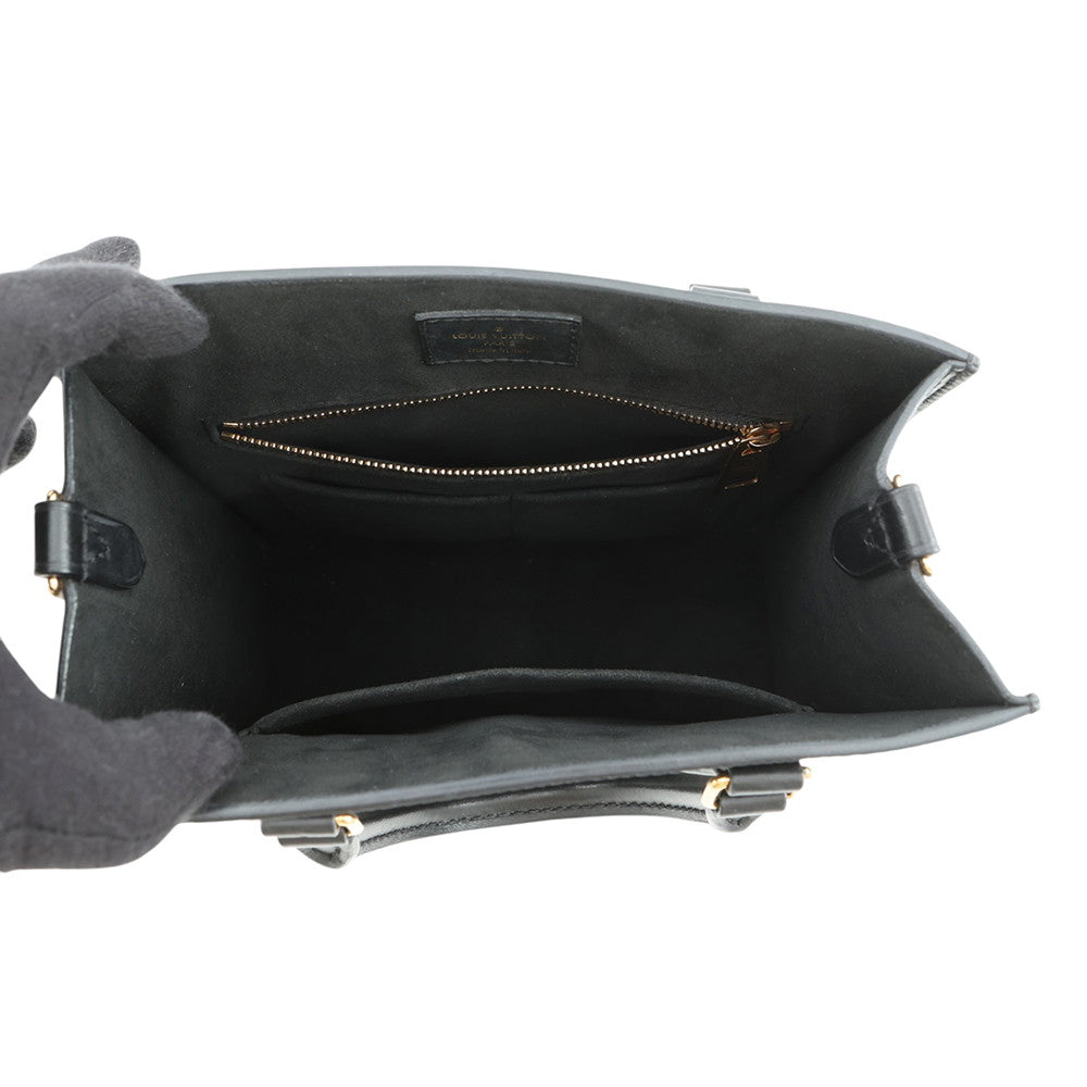 LOUIS VUITTON Sac Plat NoirM58660 Epi Leather Size BB