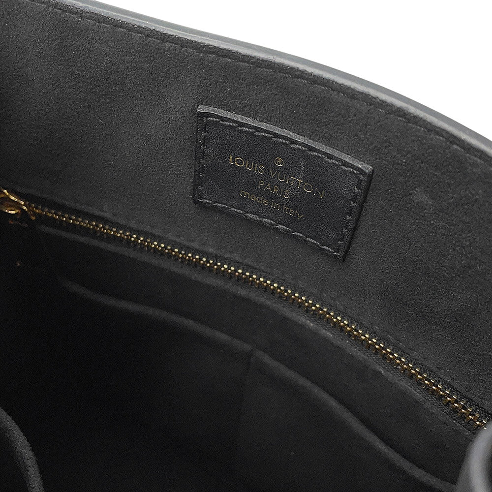 LOUIS VUITTON Sac Plat NoirM58660 Epi Leather Size BB