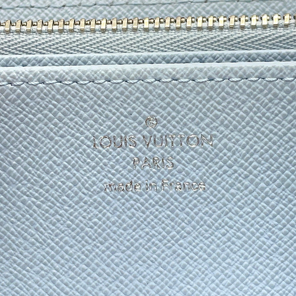 LOUIS VUITTON Zippy Wallet Washed BlueM11776 Monogram