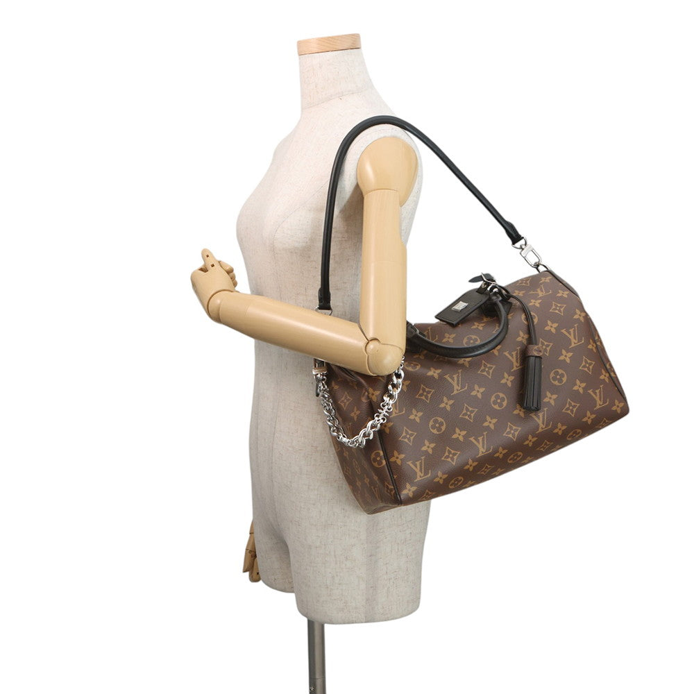 LOUIS VUITTON Speedy Bandouliere Soft Monogram・BlackM12243 Monogram Size 30