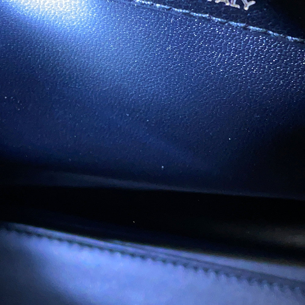 Dior Groove 25 Macrocannage BlackM1365UBOL_M900 Calf Leather Size Medium