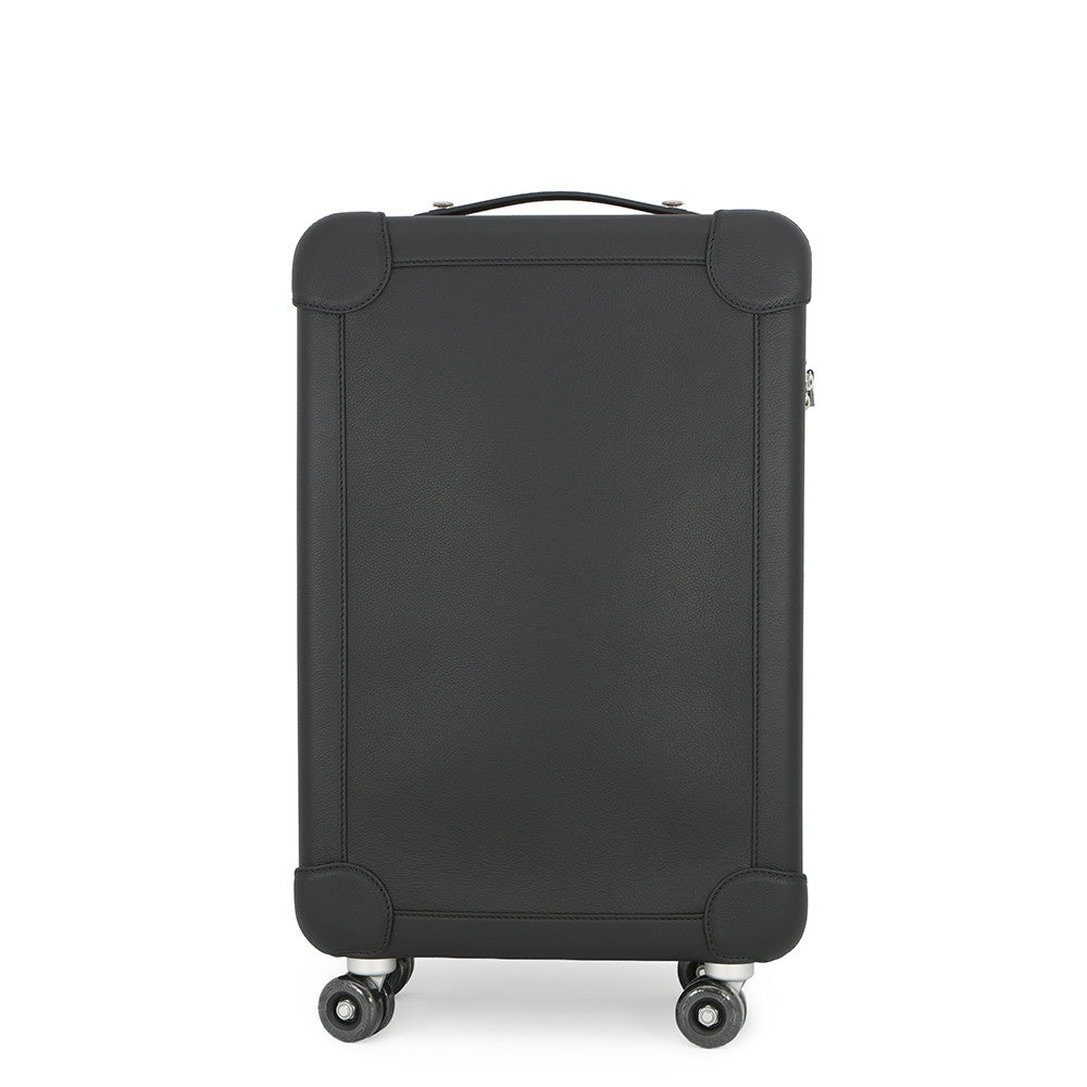 HERMES RMS Rolling Mobility Suitcase Black Taurillon Clemence
