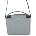 Valextra Valextra Brera 2WAY Handbag Blue GrayV5U92 Leather Size Medium