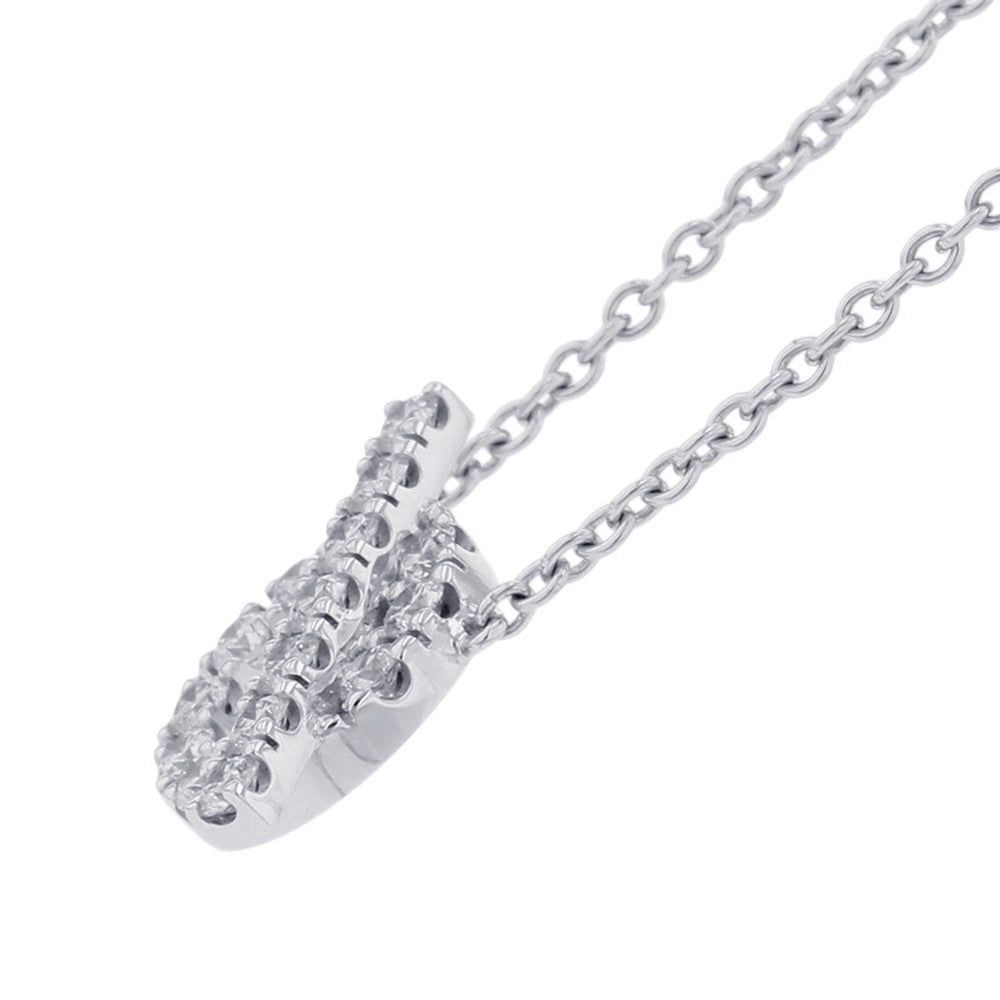 HERMES Finesse PendantH219310B 00 18K White Gold