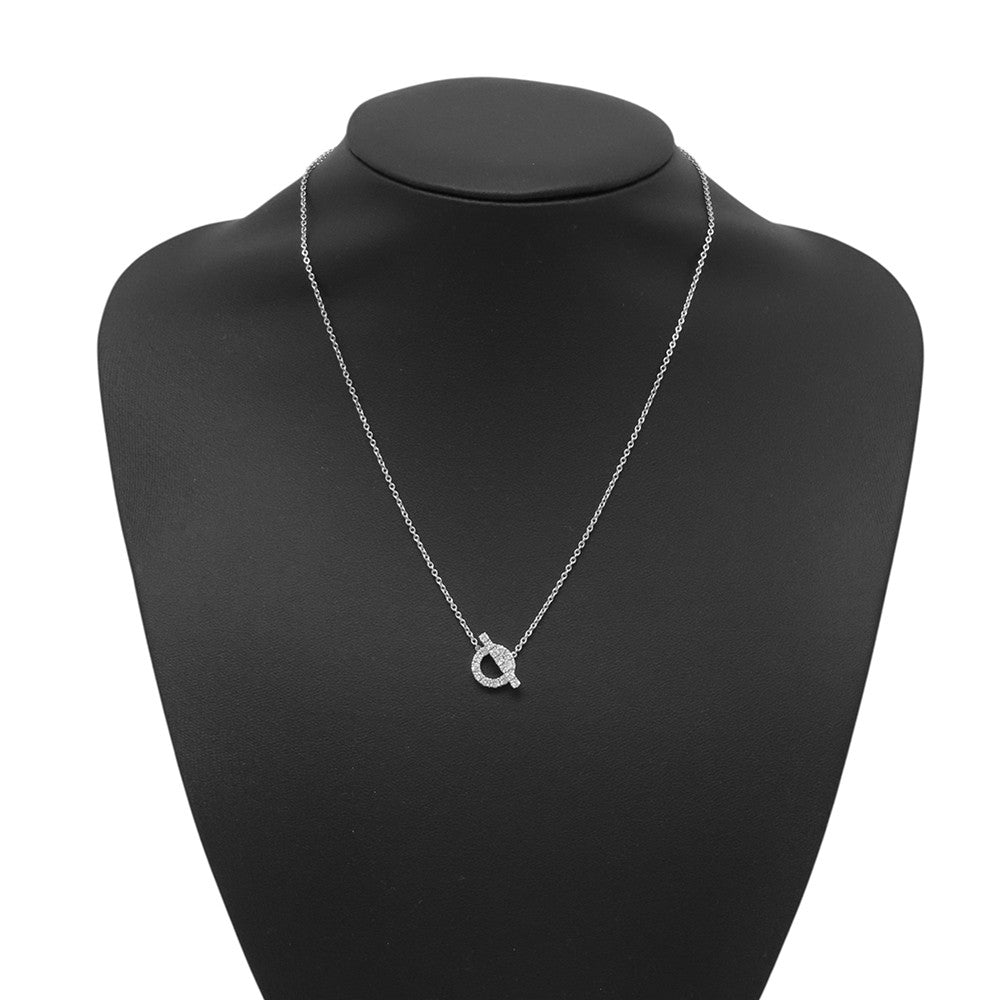 HERMES Finesse PendantH219310B 00 18K White Gold