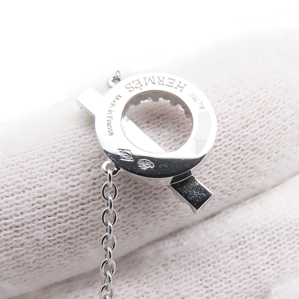 HERMES Finesse PendantH219310B 00 18K White Gold