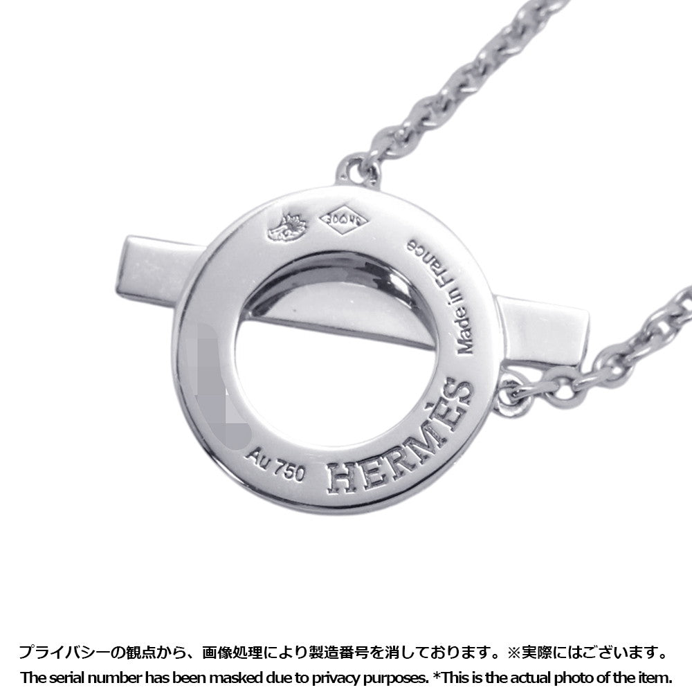 HERMES Finesse PendantH219310B 00 18K White Gold