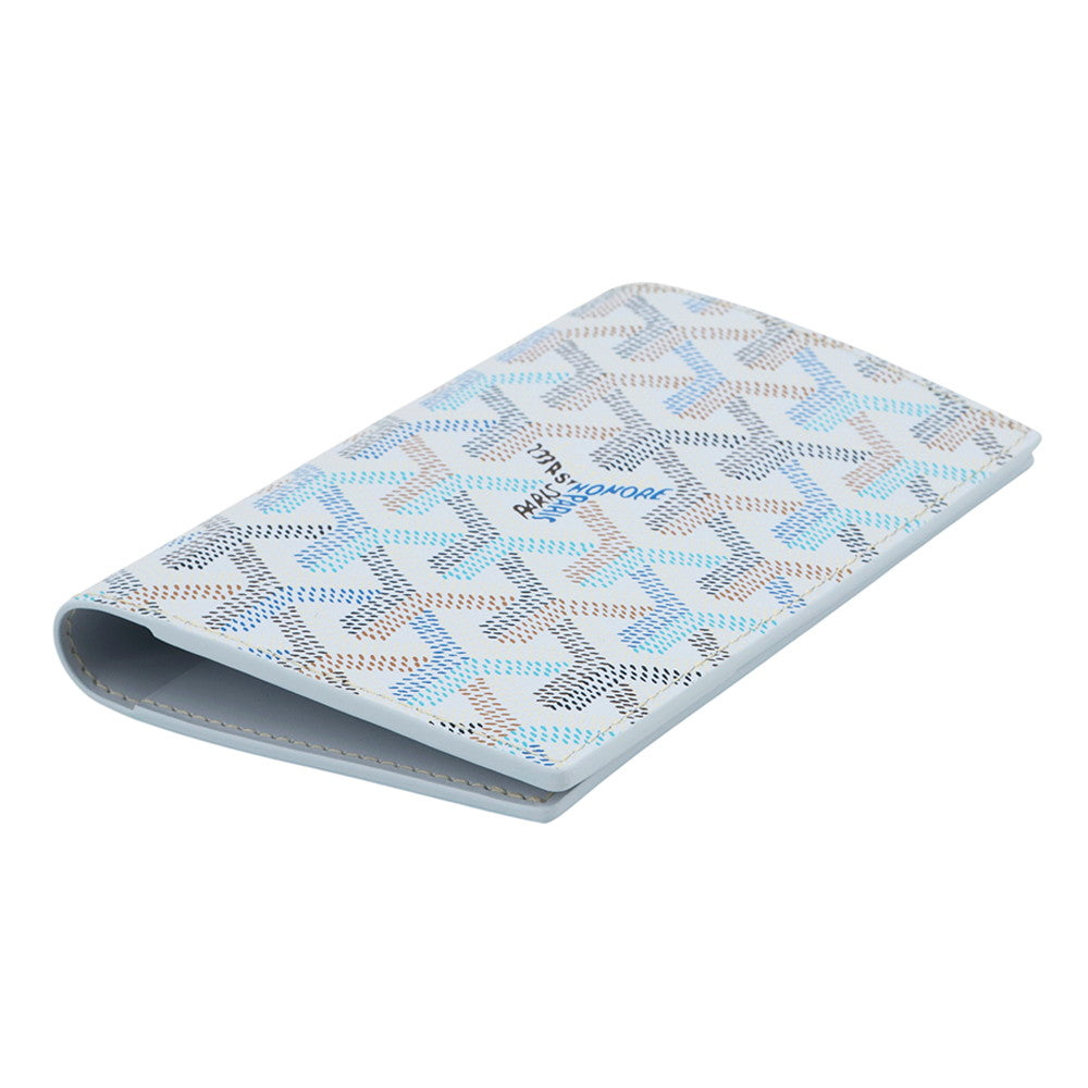 GOYARD Grenelle Passport Case 2026 Limited Edition Color Polar BlueGRENELPMLTY71CL23X PVC Leather