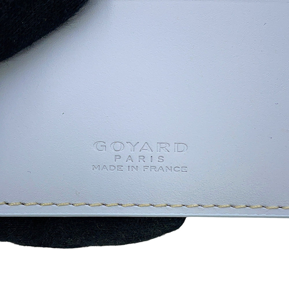 GOYARD Grenelle Passport Case 2026 Limited Edition Color Polar BlueGRENELPMLTY71CL23X PVC Leather