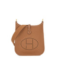 HERMES Evelyne Short Gold Taurillon Clemence Size TPM