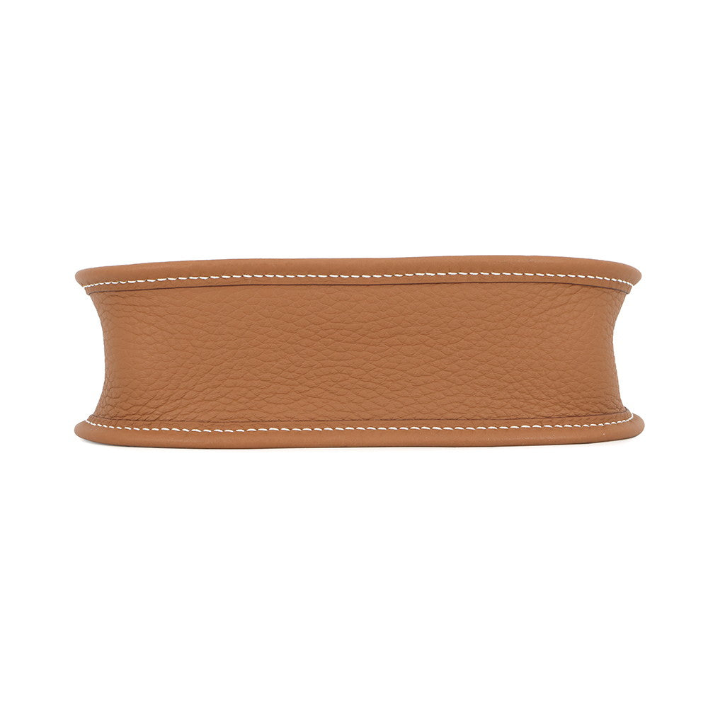 HERMES Evelyne Short Gold Taurillon Clemence Size TPM