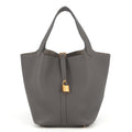 HERMES Picotin Lock Graphite Taurillon Maurice Size MM