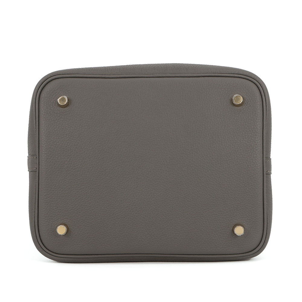 HERMES Picotin Lock Graphite Taurillon Maurice Size MM