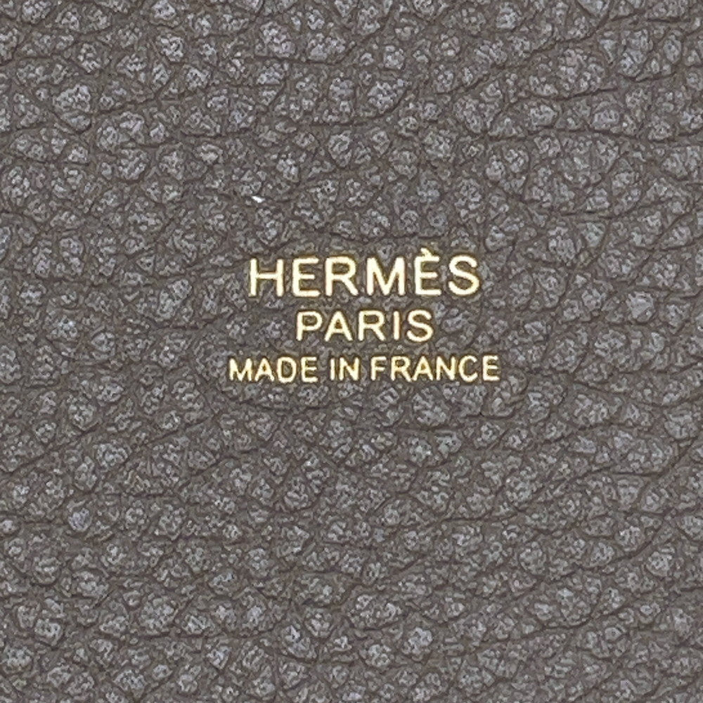 HERMES Picotin Lock Graphite Taurillon Maurice Size MM