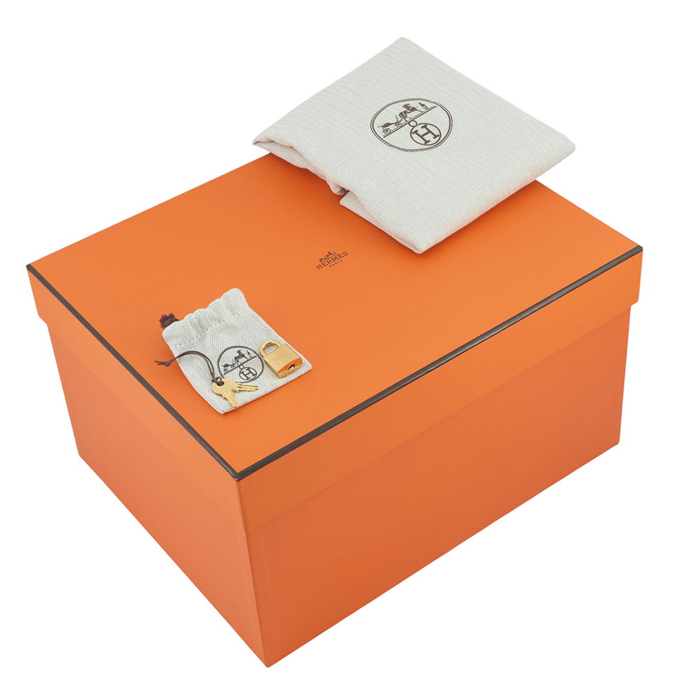 HERMES Picotin Lock Etoupe Taurillon Clemence Size MM