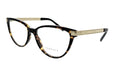 Versace Dark Havana/Gold Cateye 0VE3271 108 Eyeglasses