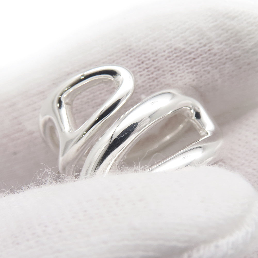 HERMES Chaine d'Ancre Twist Punk Ring Size PM/48/#8 SV925