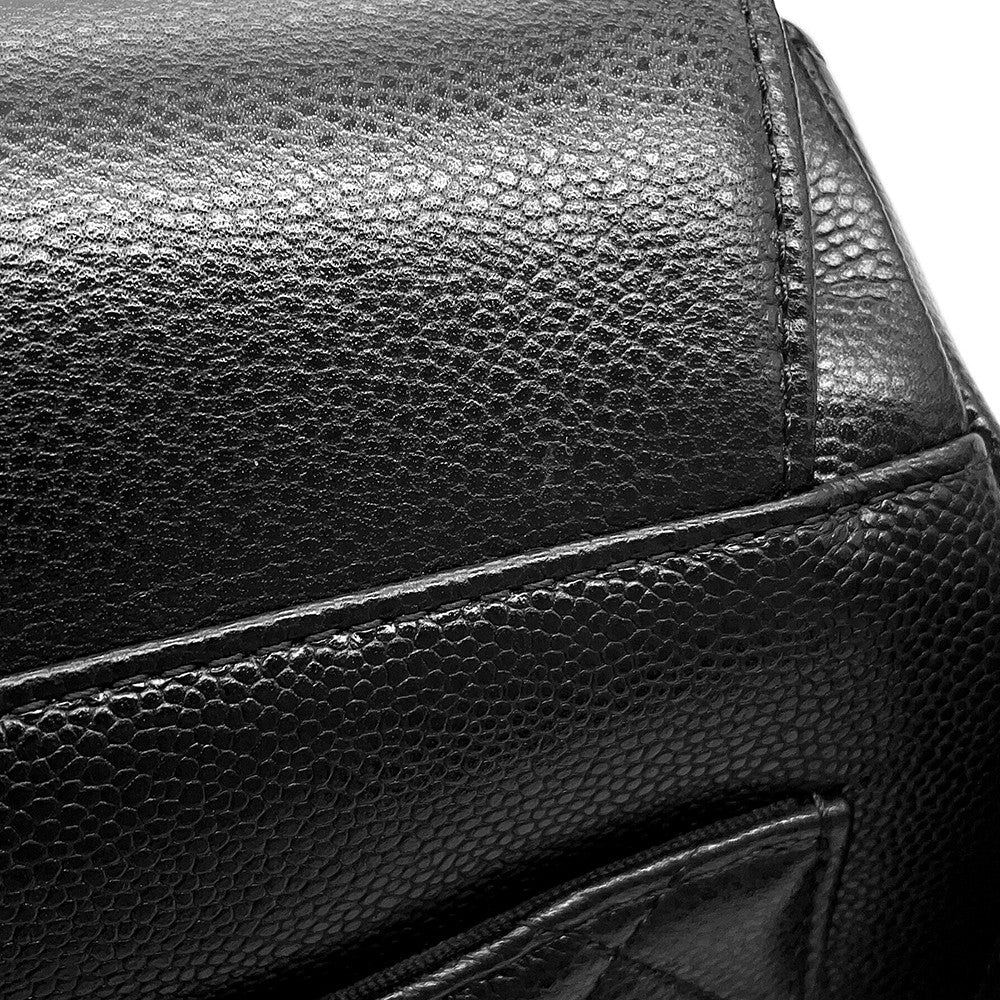 CHANEL Matelasse ChainBackpack BlackAS3530 Caviar Leather