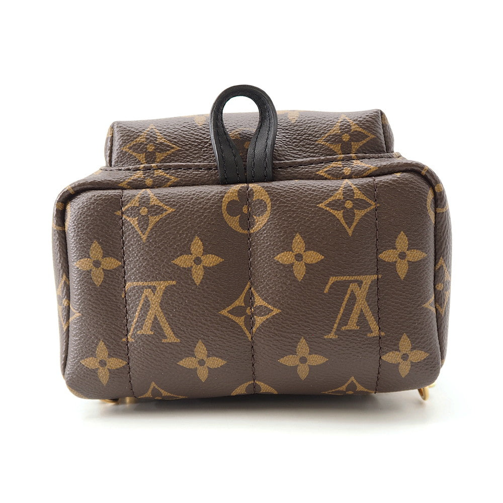 LOUIS VUITTON Palm Springs Backpack (New Model) NoirM44873 Monogram Size MINI