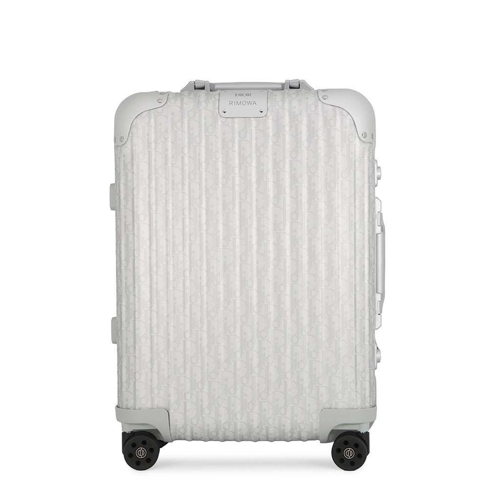 Dior Diorx Rimowa Oblique Carry-on Suitcase Silver1DRTR002YWZ_H31E Aluminium