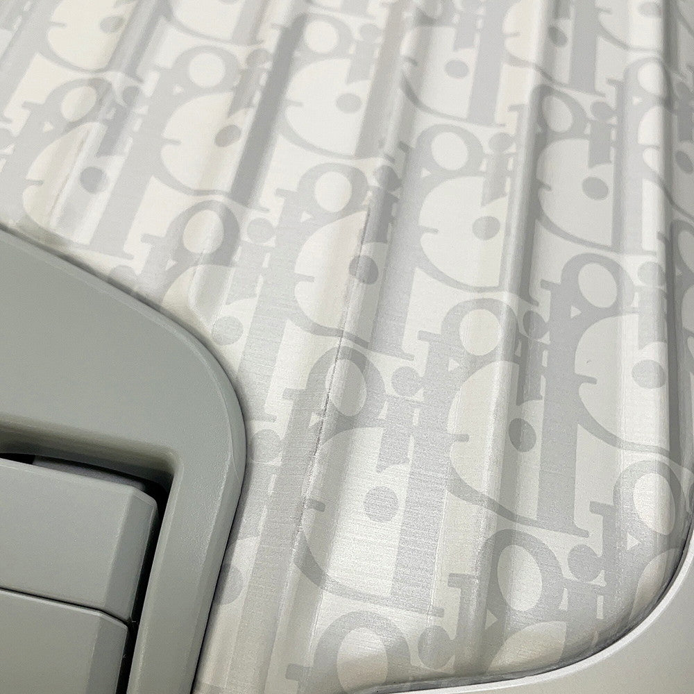 Dior Diorx Rimowa Oblique Carry-on Suitcase Silver1DRTR002YWZ_H31E Aluminium