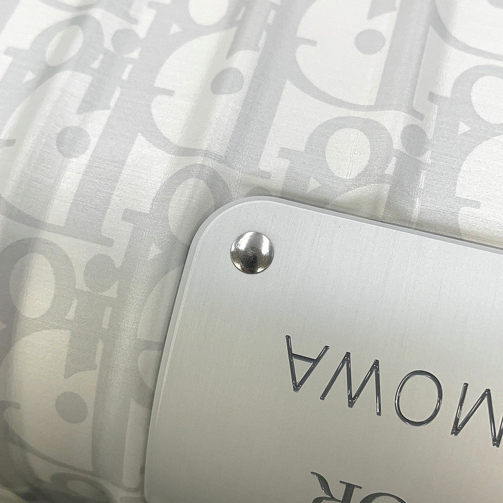Dior Diorx Rimowa Oblique Carry-on Suitcase Silver1DRTR002YWZ_H31E Aluminium
