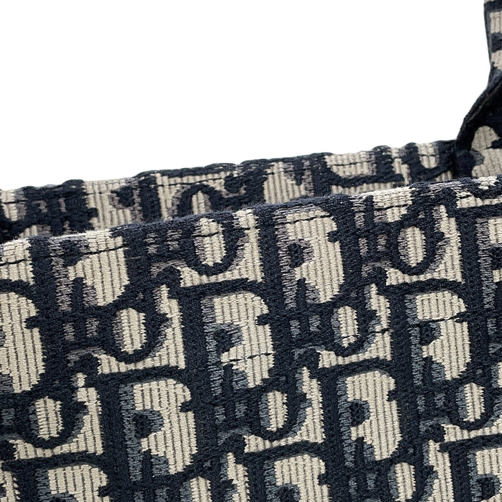 Dior Book tote EcruWhite/BlueM1286ZRIW_M828 Canvas Size Large