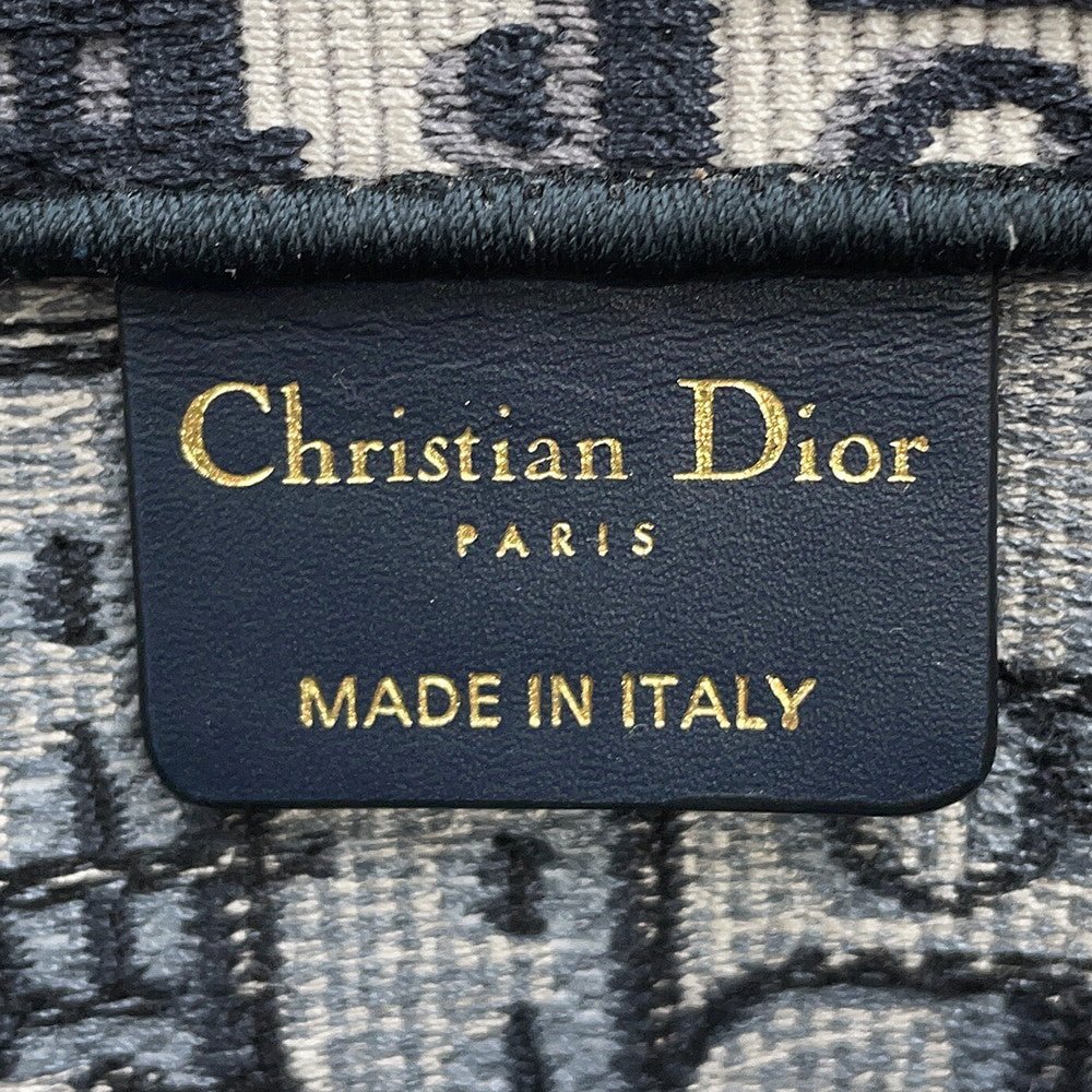 Dior Book tote EcruWhite/BlueM1286ZRIW_M828 Canvas Size Large